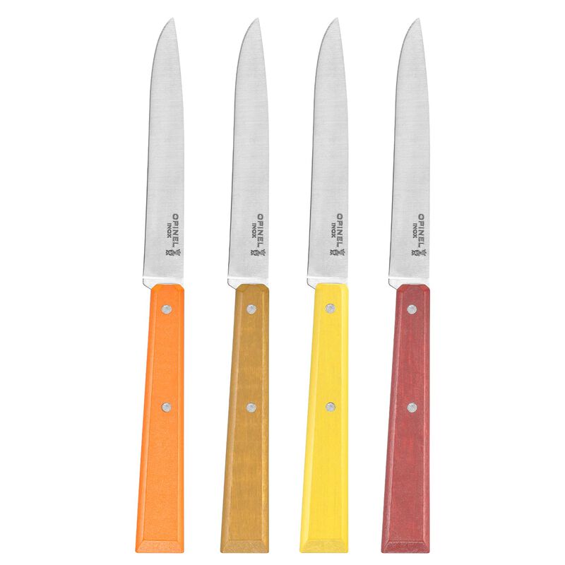 Cuchillos Para Carne Opinel De 4 Piezas Con Man... image number null