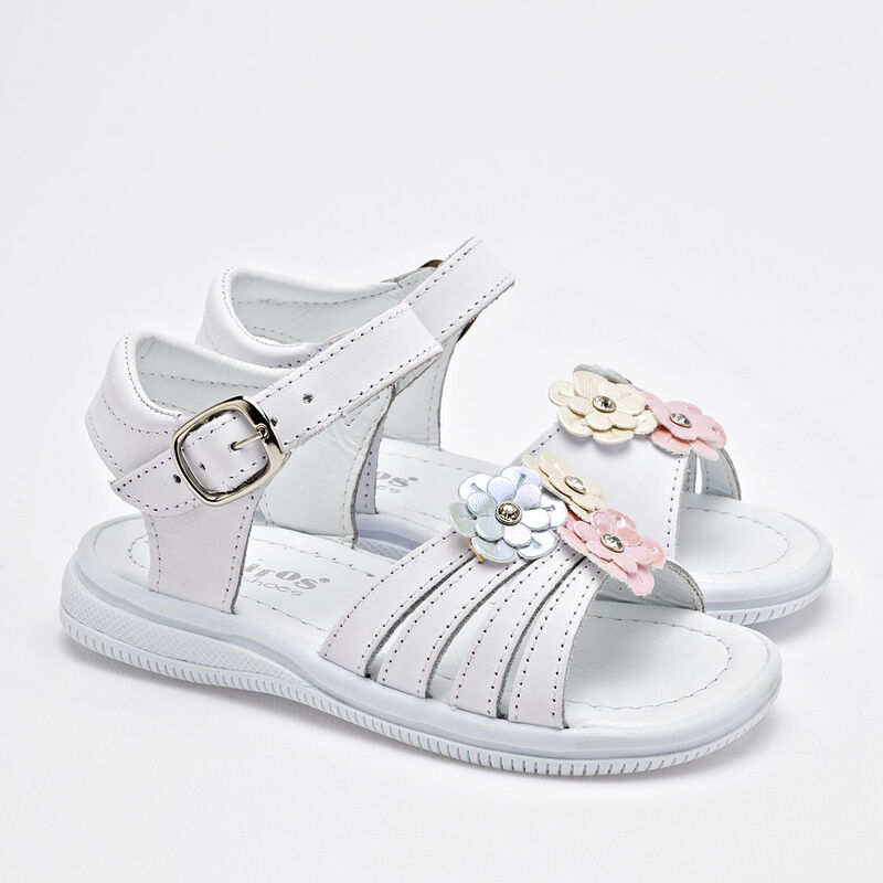 Danielitos Shoes Sandalia Para Beb&eacute; Blanco Mult... image number null