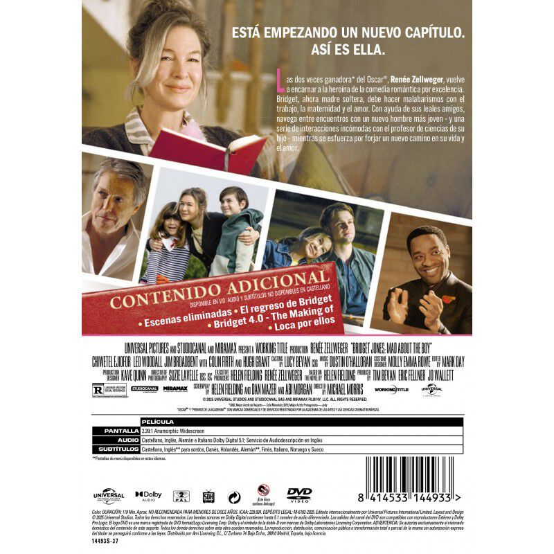Bridget Jones: Loca Por &Eacute;l [DVD] (2025) Bridget... image number null