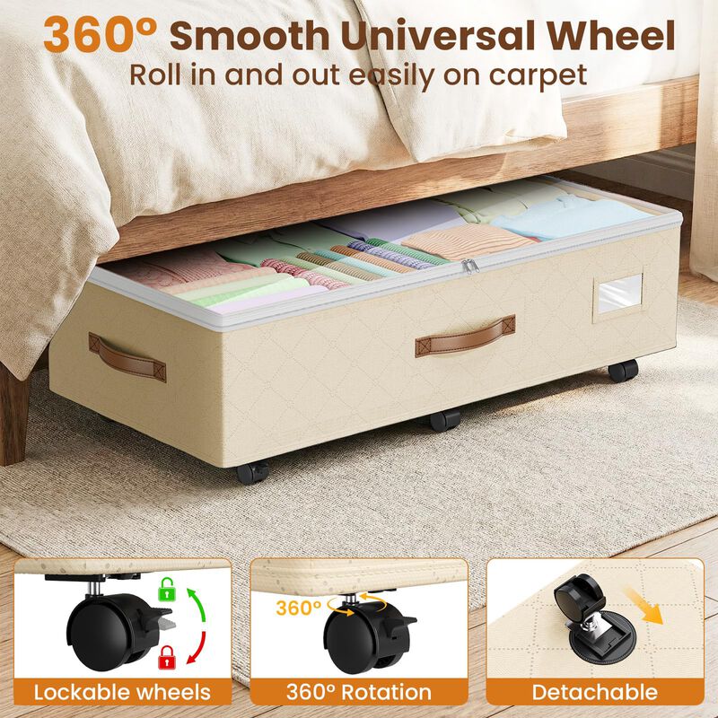 Caja de almacenamiento Budding Joy 80 l pack de... image number null