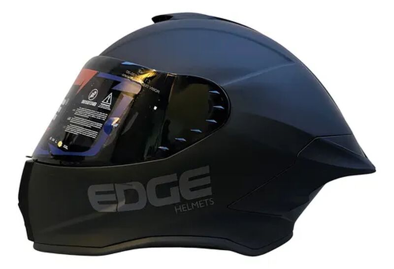 CASCO PARA MOTO DOT/ECE SHANGHAI NEGRO SOLIDO M... image number null