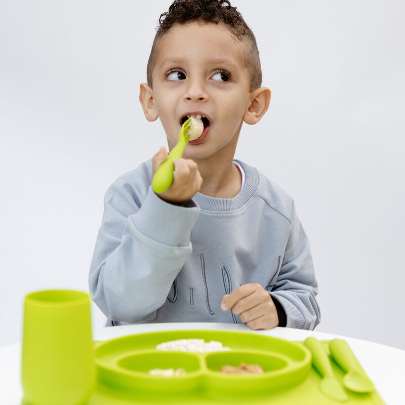 Ezpz Utensilios Happy Verde image number null