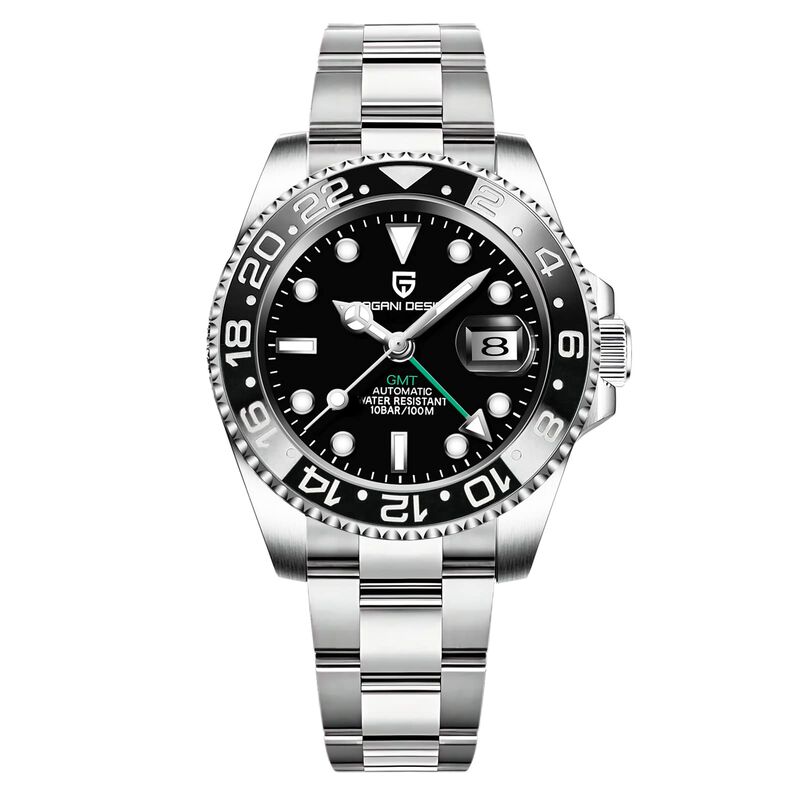Reloj Benyar Gmt Autom&aacute;tico 40 mm Acero Inoxida... image number null