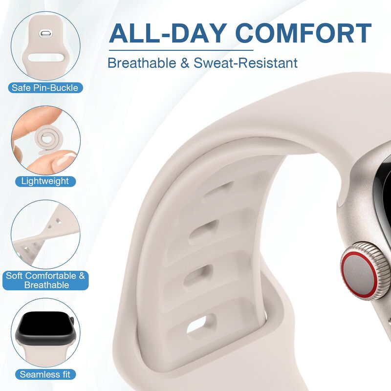 Correa Para Apple Watch Ujutl Pack De 10 Bandas... image number null
