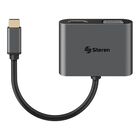 Steren Adaptador USB C a HDMI/VGA/USB 3.0/ USB C USB-5265
