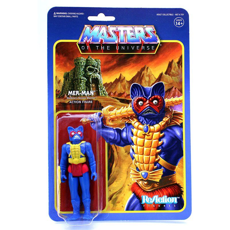 Figura Mer-Man Skeletor's Ocan Warrior Masters ... image number null