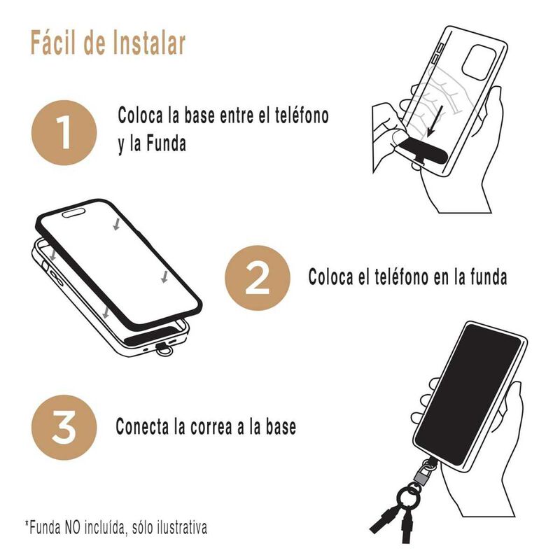 Cable Datos Correa Hypergear 2en1 Usb-c A Usb-c... image number null