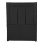 Cabecera Individual Dicasa Devon Negro