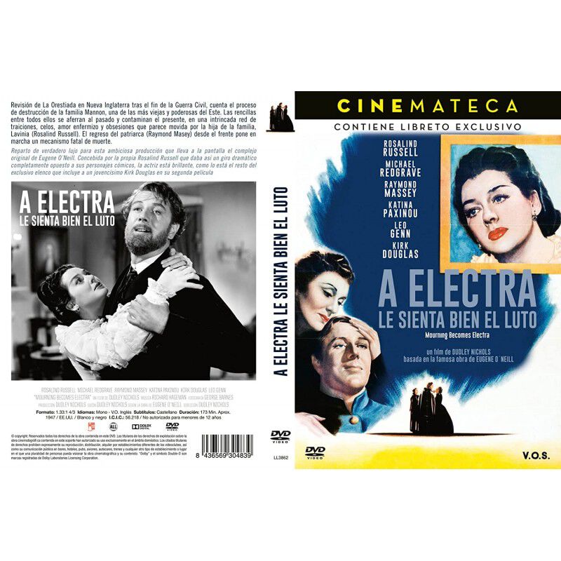 A Electra Le Sienta Bien El Luto (v.o.s.) [dvd] image number null