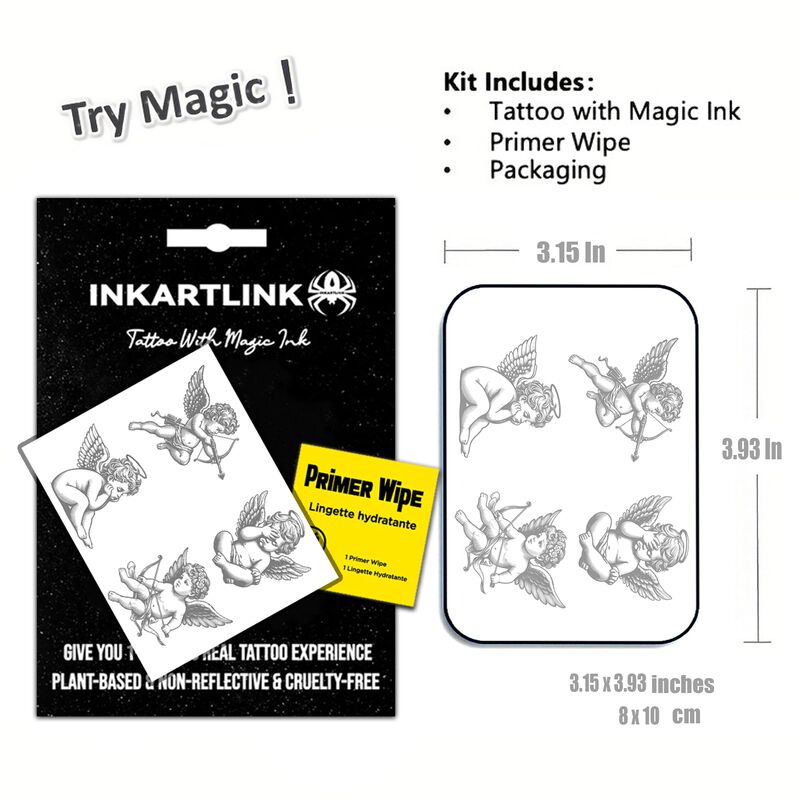 Tatuajes Temporales Inkartlink Realistas Imperm... image number null
