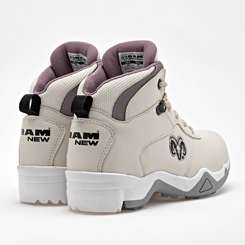 Ram Zapato para hacer hiking para mujer latte r... image number null