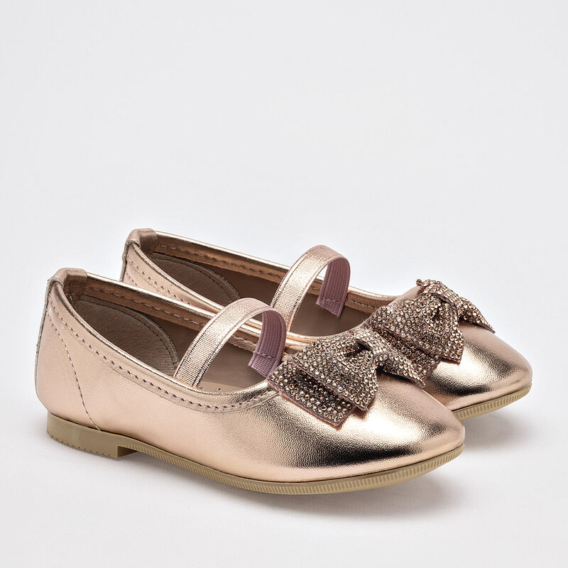 Celex Balerina Para Ni&ntilde;a Dorado Rosa Cod 112018... image number null