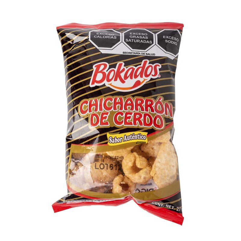 Chicharron De Cerdo Bokados 27gr image number null