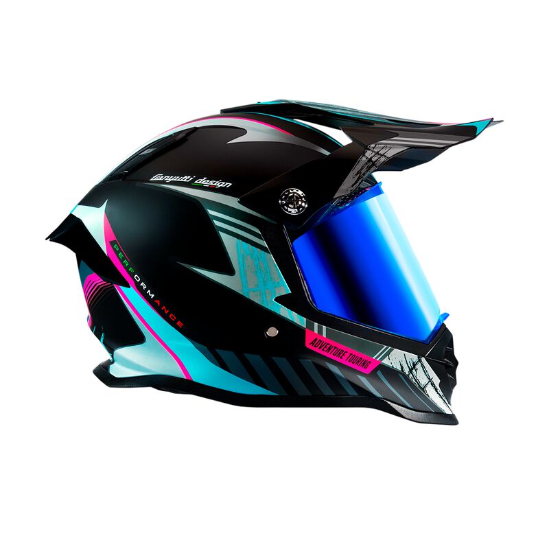 Casco Para Motocicleta Axs Nordica Azul L image number null