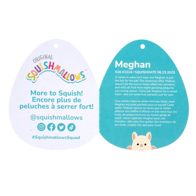 Peluche Squishmallows Original Meghan Cream Fru... image number null