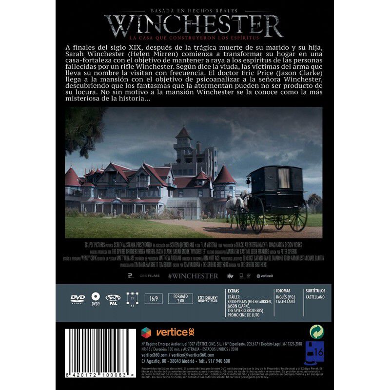 Winchester [DVD] image number null