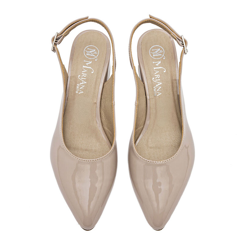 Mariana Valle Zapatilla Beige Para Mujer 147370... image number null