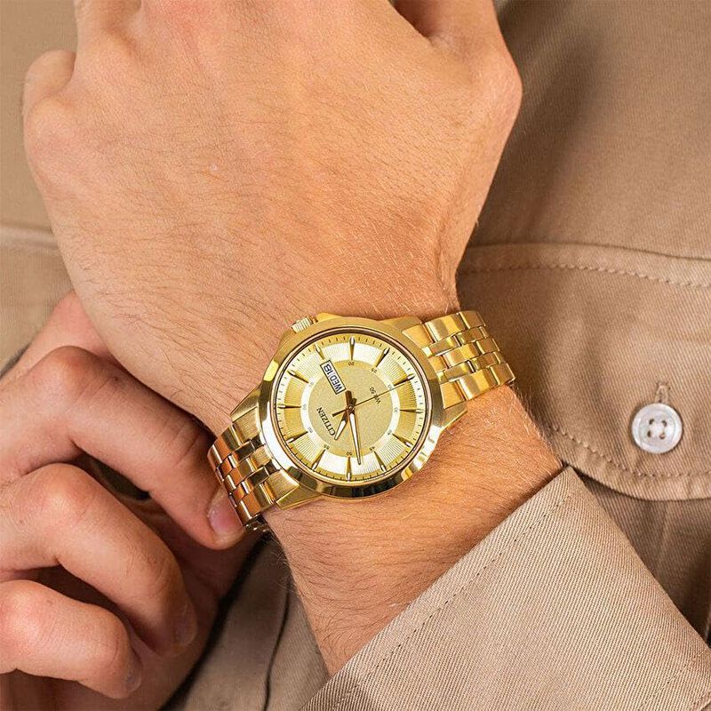 Reloj Citizen Quartz Bf2013-56p Para Hombre, Ac... image number null