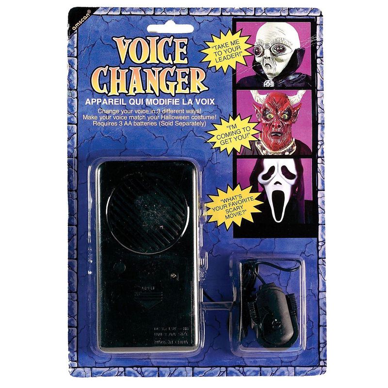 Cambiador De Voz Amscan Scary Halloween Con Mic... image number null