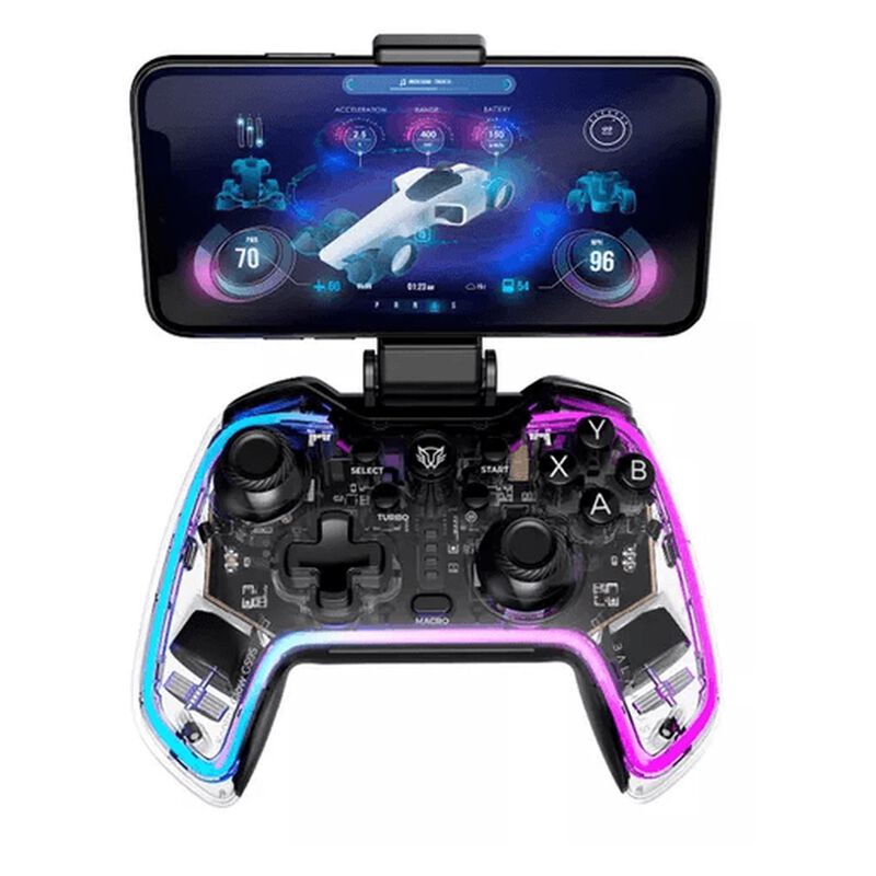 Control Inal&aacute;mbrico Balam Rush Gamer Glow G595 ... image number null