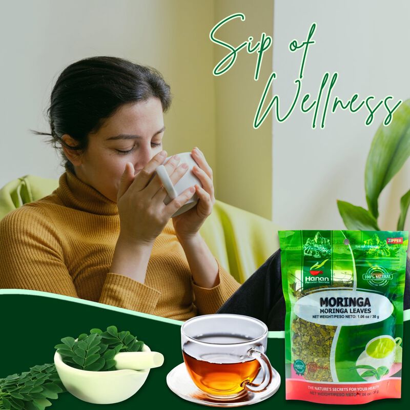 T&eacute; Hanan Moringa 30 g Hojas Naturales De Per&uacute; image number null