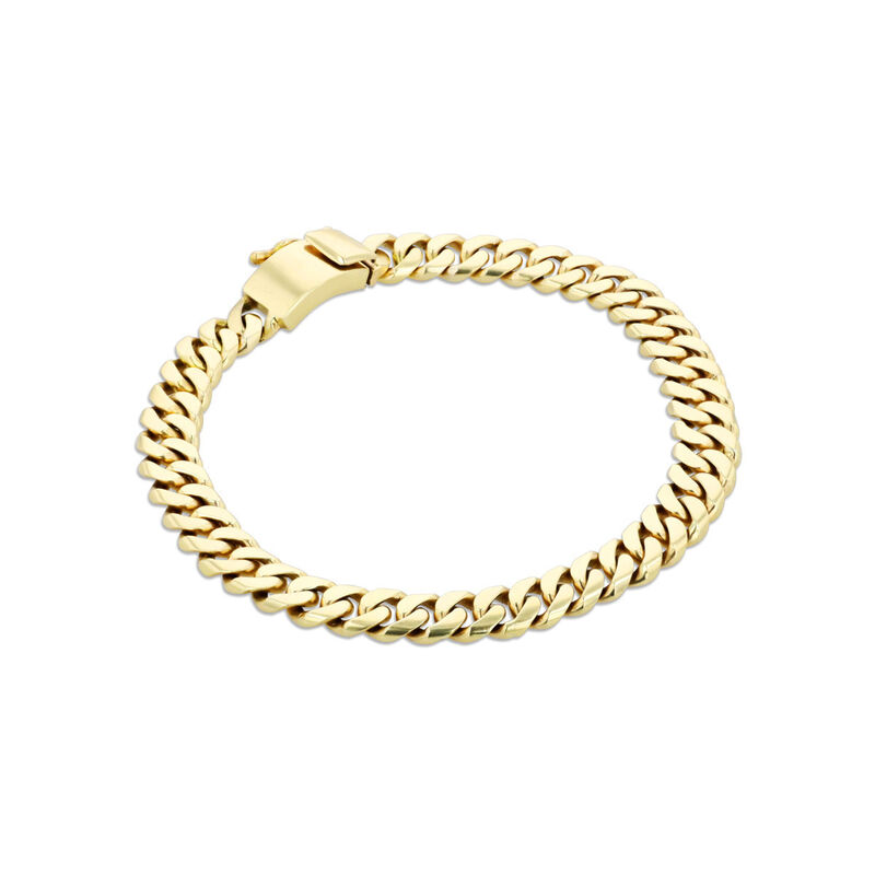 Pulsera Oro Amarillo 14K De 22 Cm (Aprox.) 8 Mm image number null