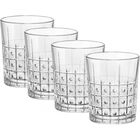 Vasos de Vidrio Bormioli Rocco 375 ml, Juego de 4