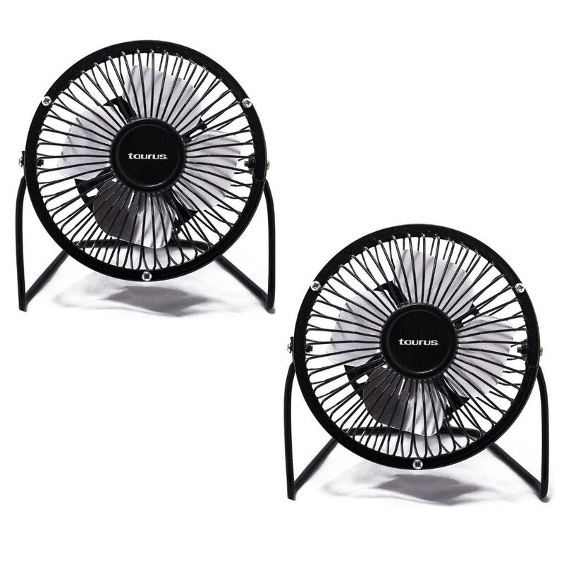 COMBO 2 VENTILADOR PORT&Aacute;TIL ESCRITORIO 4 PUL 10... image number null