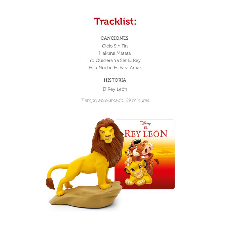 Figura De Juguete Con Audio Tonies Simba De El ... image number null