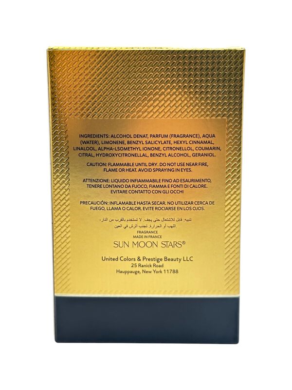 Perfume Sun Moon Stars Oro Para Hombre, 100 Ml,... image number null