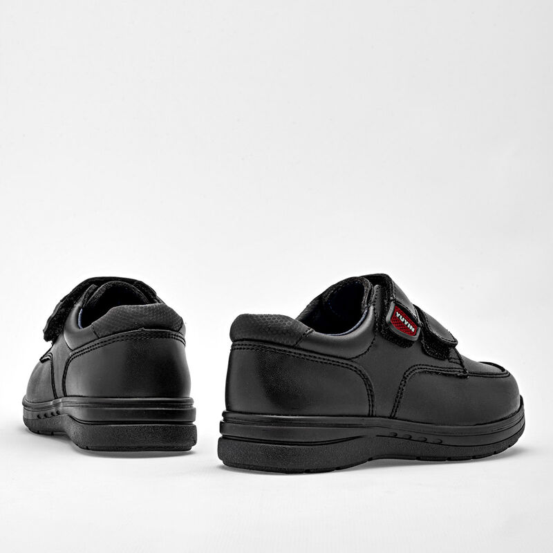 Yuyin Zapato Escolar Para Preescolar Ni&ntilde;o Negro... image number null