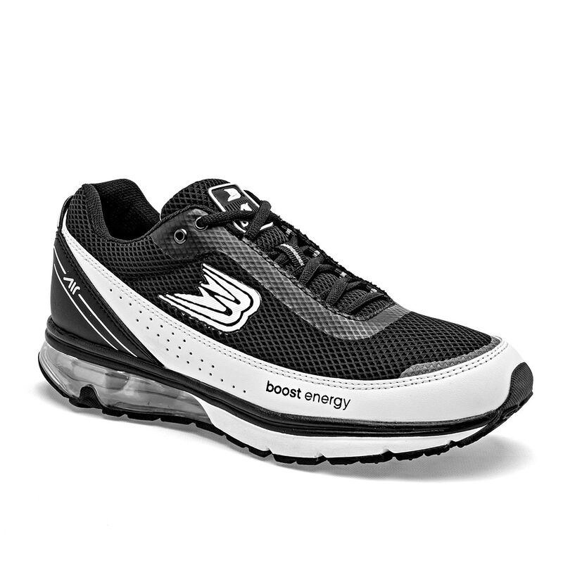 Boost Tenis deportivo para hombre. Negro blanco image number null