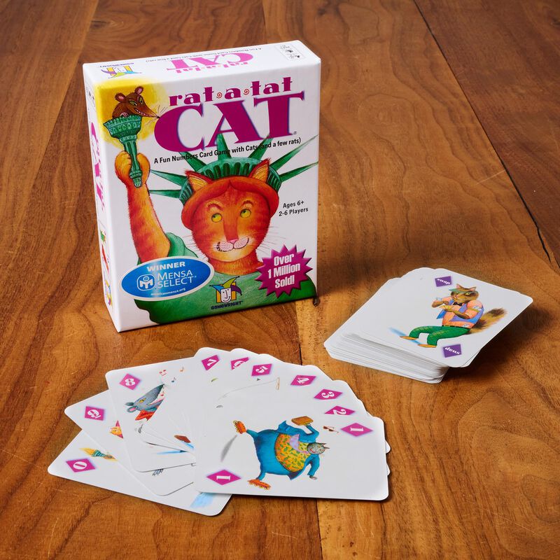 Juego De Cartas Gamewright Rat A Tat Cat Para N... image number null