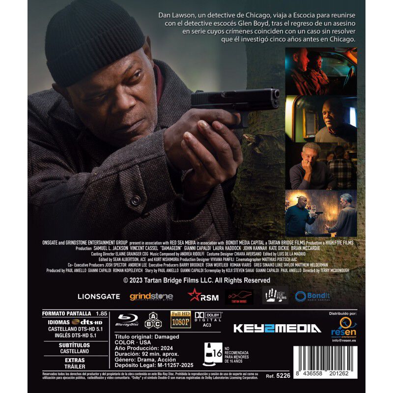 Da&ntilde;ado [blu-ray] (2024) image number null