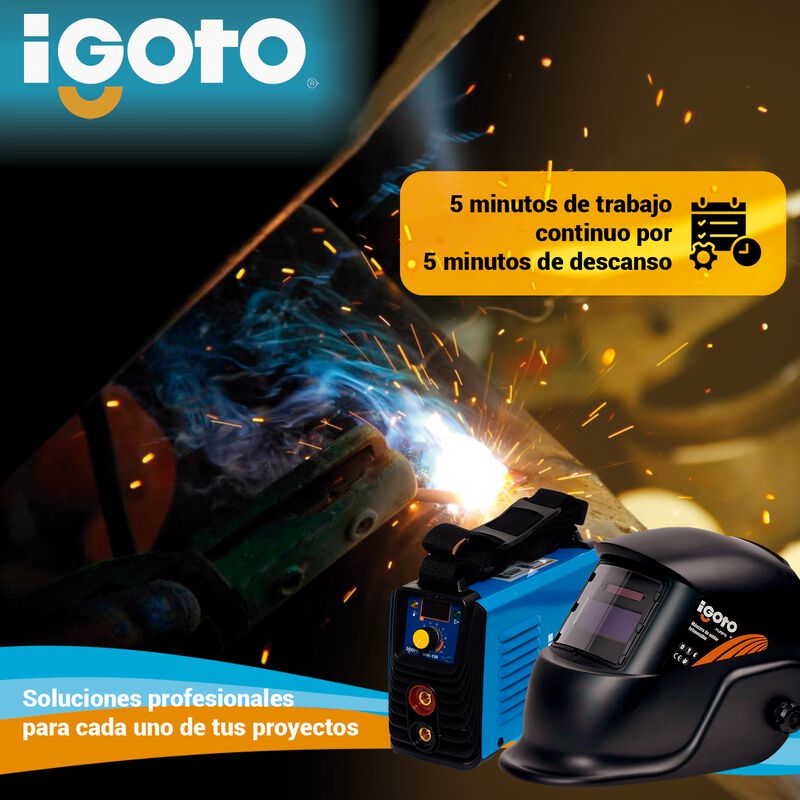 Soldadora/Inversora Microalamb 200A MINI-200 + ... image number null