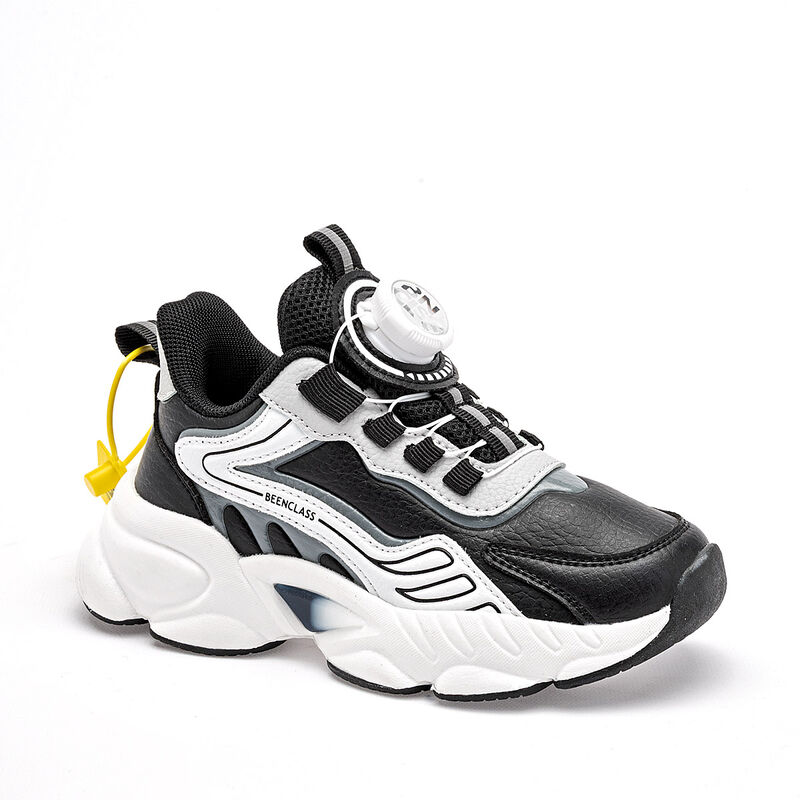 Been Class tenis para ni&ntilde;o  negro blanco gris c... image number null