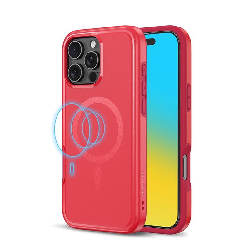 Funda Mybat Fuse Mag Para Iphone 16 Pro - Roja image number null