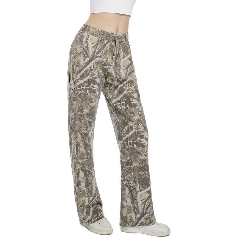 Pantalones Cargo Pinkymoor Camuflaje, Pierna An... image number null