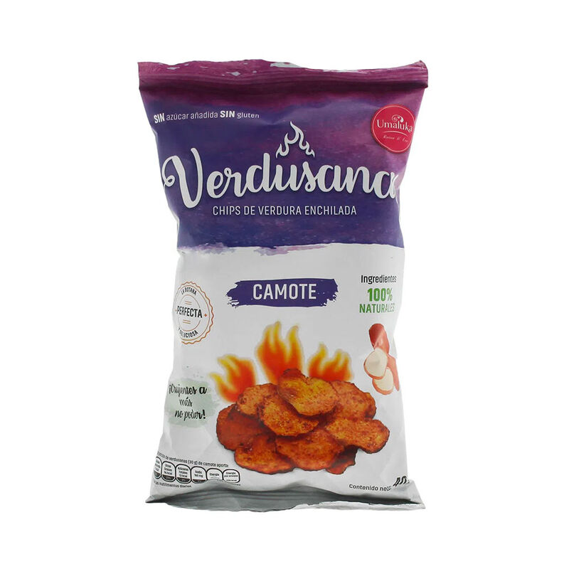 CHIPS DE VERDURA ENCHILADA CAMOTE 40GR image number null
