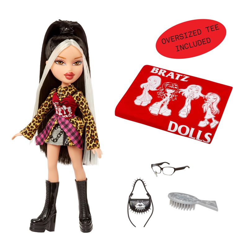 Mu&ntilde;eca De Moda Bratz Stylin' Jade Con Camiseta ... image number null