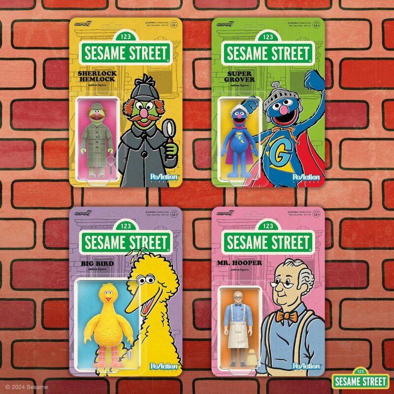 Figura Mr Hooper Sesame Street Barrio S&eacute;samo Ar... image number null