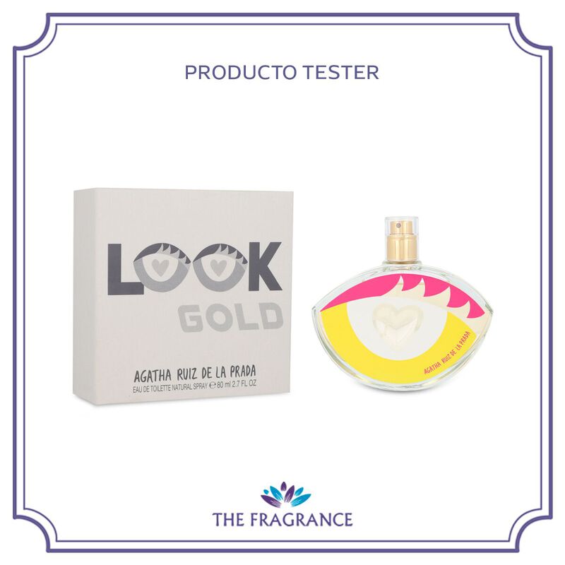 Tester Agatha Look Gold 80ml Edt Spray image number null
