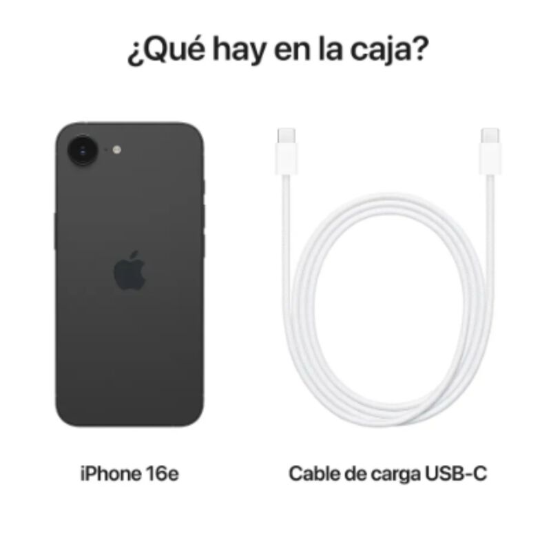 iPhone 16e 256gb Negro image number null