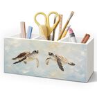 Caddy Aqyip Organizador De Escritorio Con Tortuga Marina 20x6x9 Cm