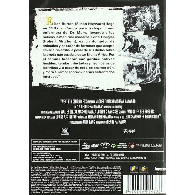 La Hechicera Blanca [dvd] image number null
