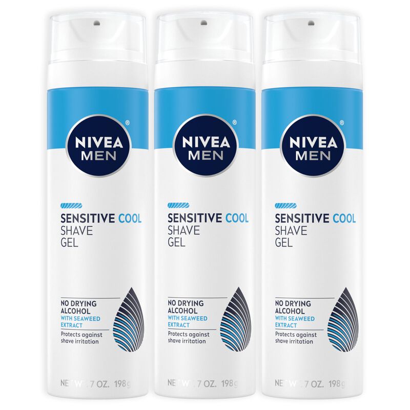 Gel De Afeitar Nivea Men Sensitive Cool Con Alg... image number null