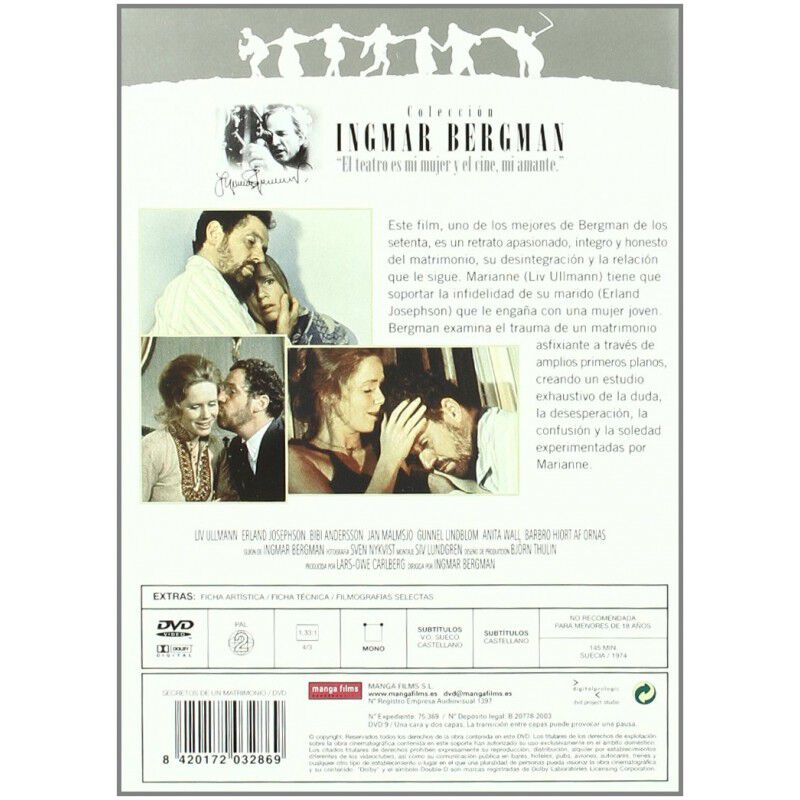 Secretos De Un Matrimonio [dvd] (1974) Escenas ... image number null