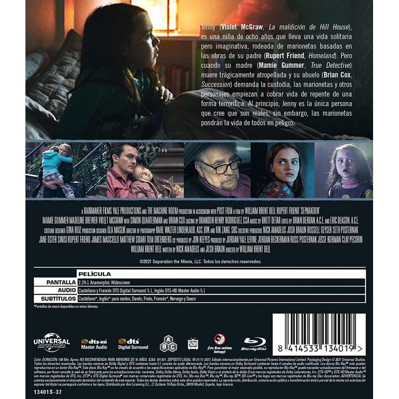 Separaci&oacute;n [blu-ray] image number null