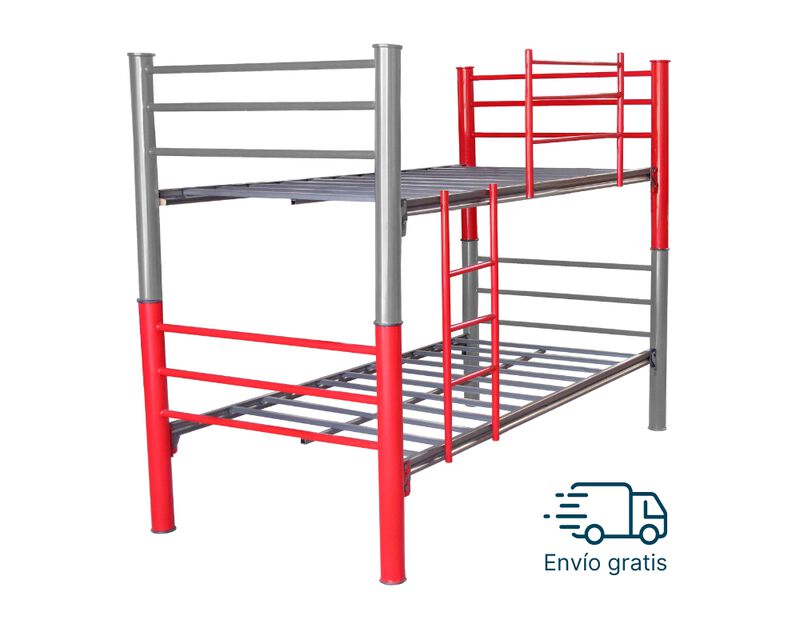 Litera Individual Kids Color Rojo Plata image number null