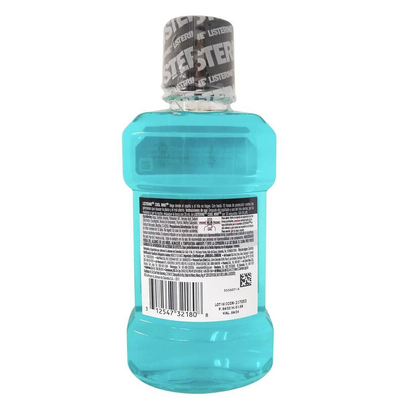 Enjuague Bucal Listerine Cool Mint Frescura Int... image number null